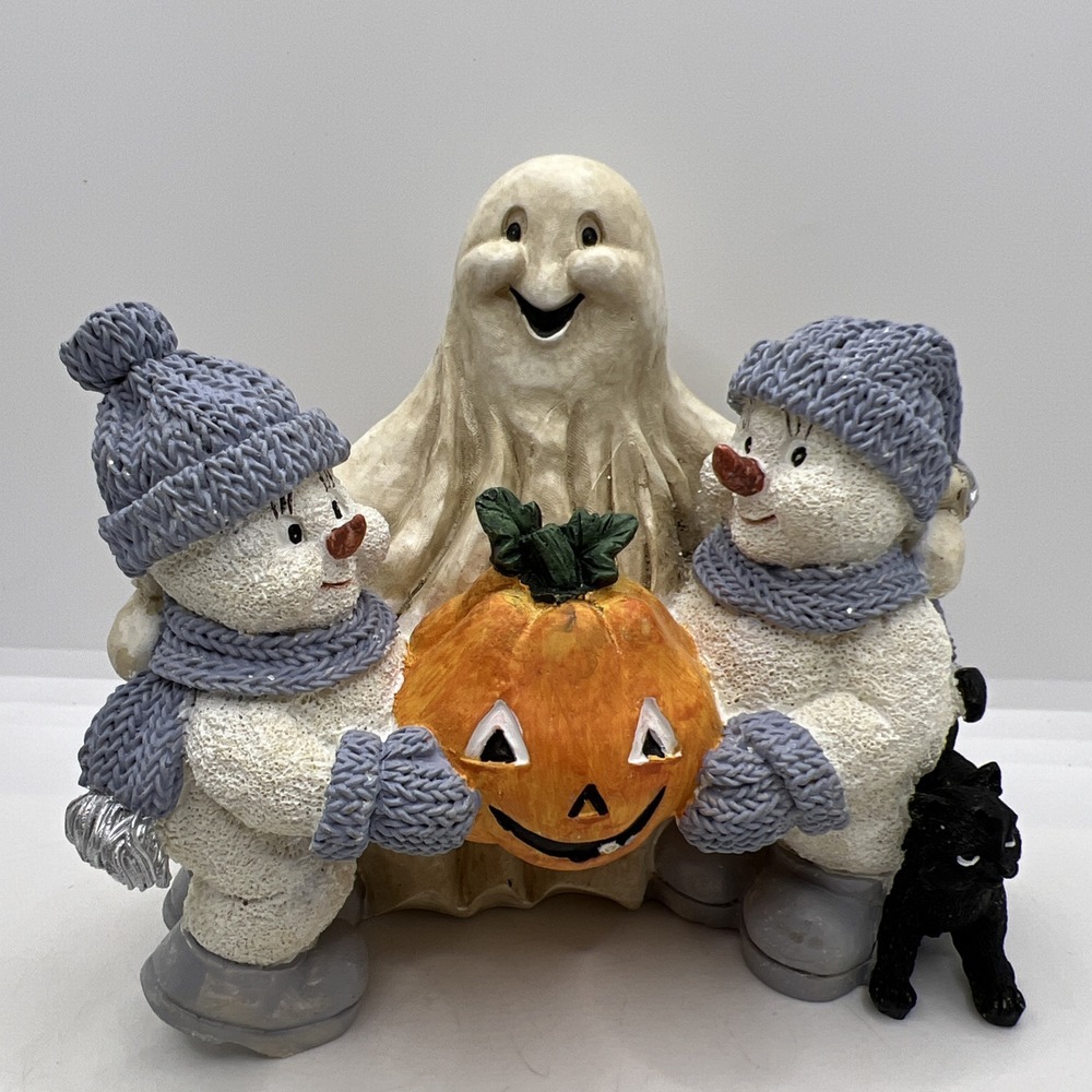 Ghostly‎ Trio Snow Buddies Boo Buddies Encore 1999 Halloween Collection Figurine